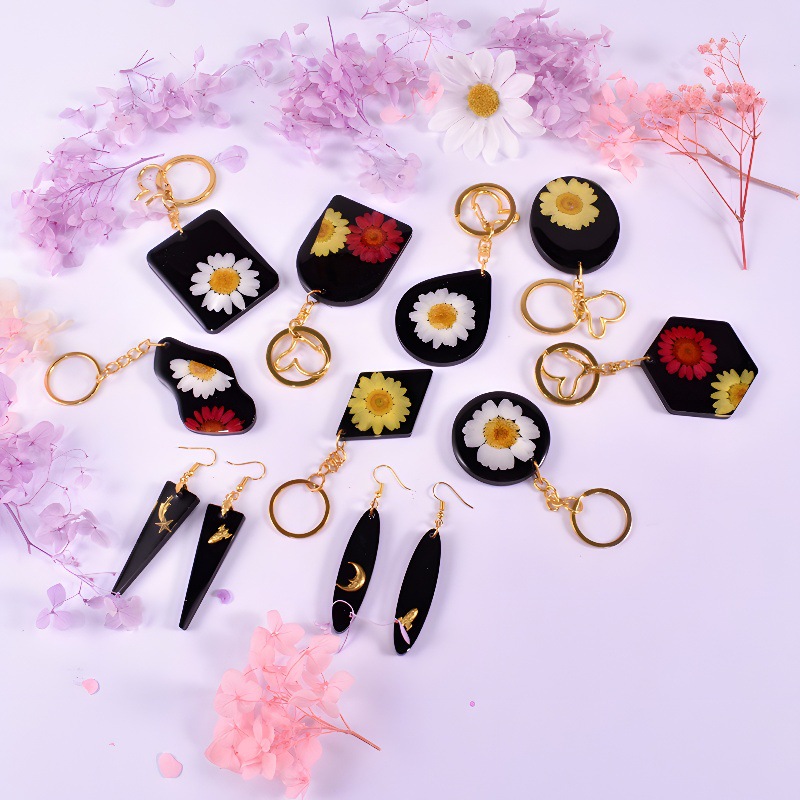 Earring Pendant Silicone Mold  - огляд і ціна Resin Art Glue