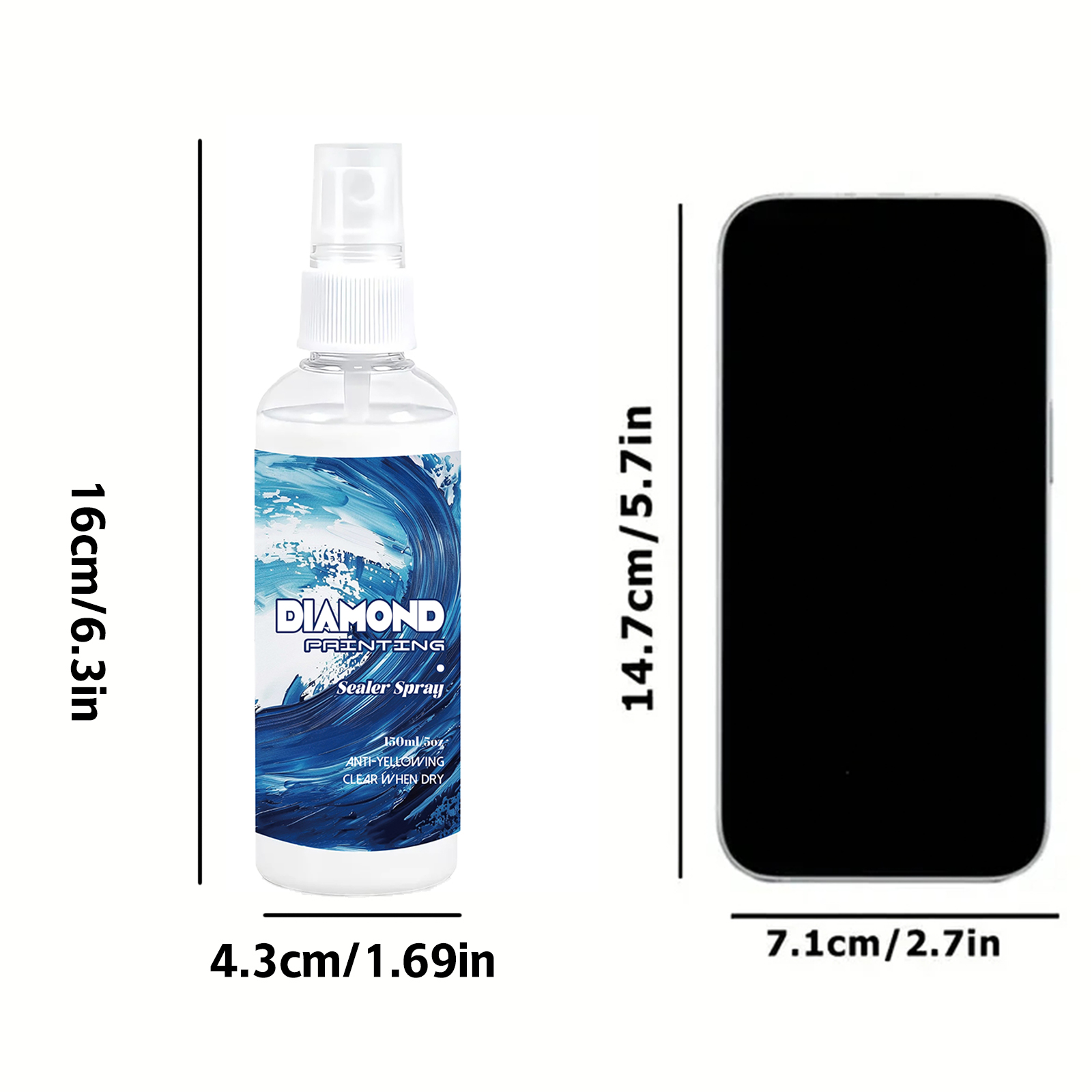 150ml Diamond Painting Sealant - огляд і ціна Resin Art Glue