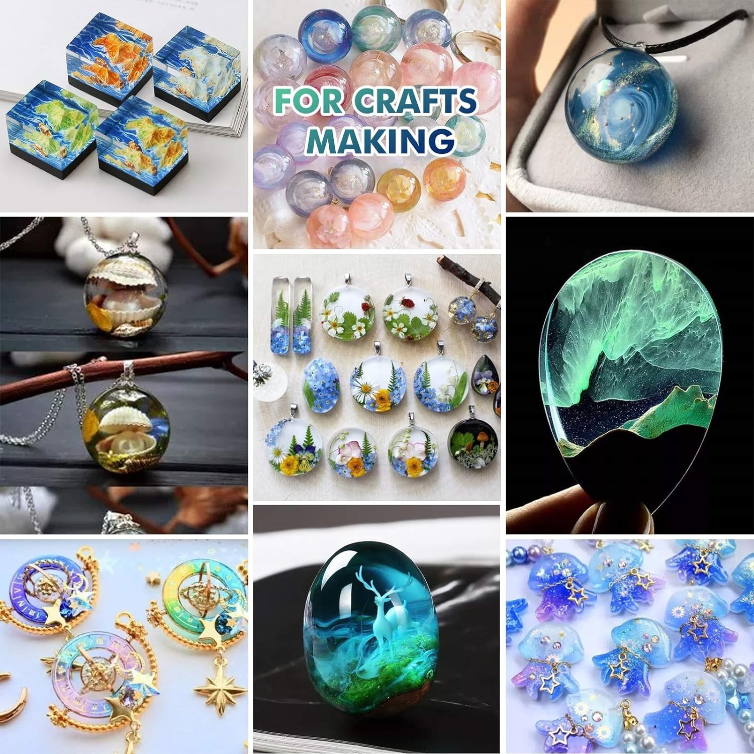 300g UV Resin Clear,Hard,Upgra - огляд і ціна Resin Art Glue