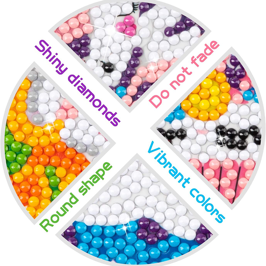 Diamond Painting Stickers 5D D - огляд і ціна Resin Art Gift