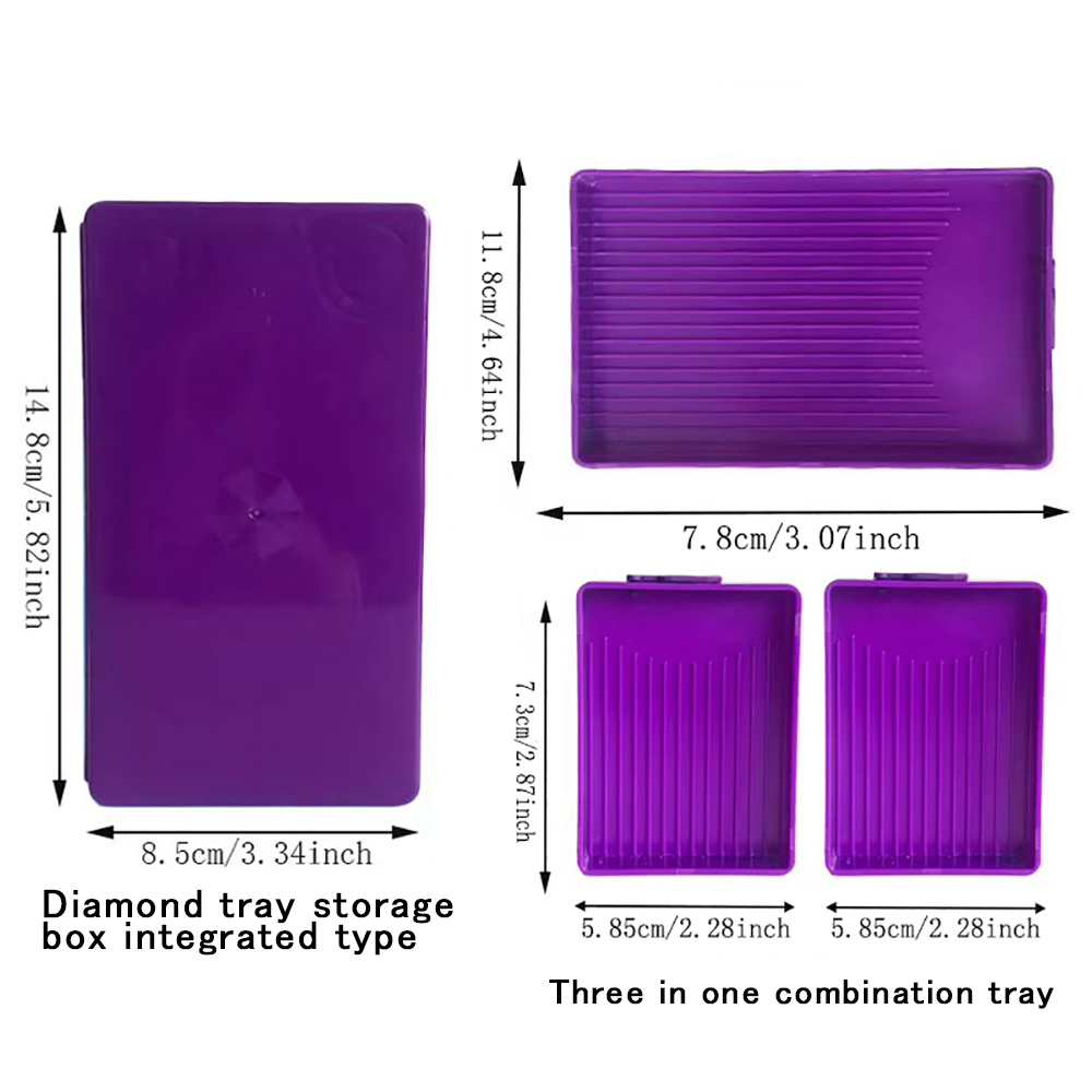Diamond Painting Tray with Lid - огляд і ціна Resin Art Tray