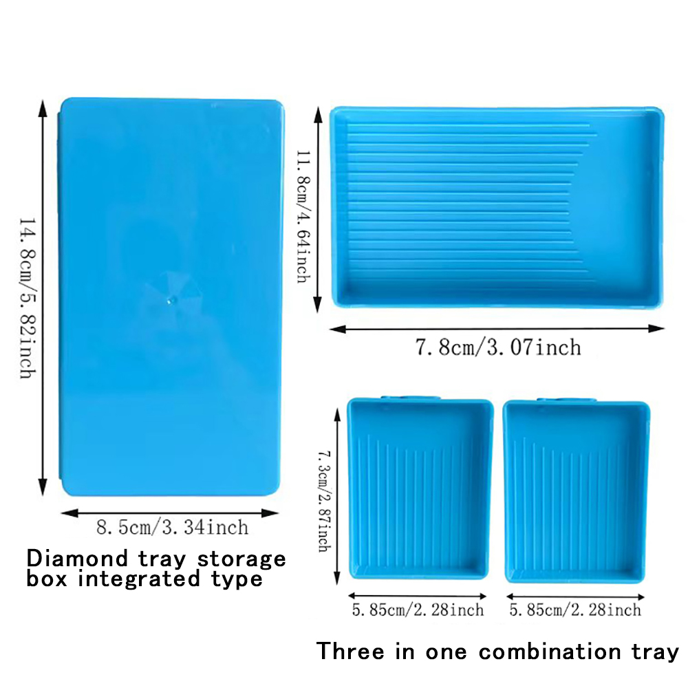 Diamond Painting Tray with Lid - огляд і ціна Resin Art Tray