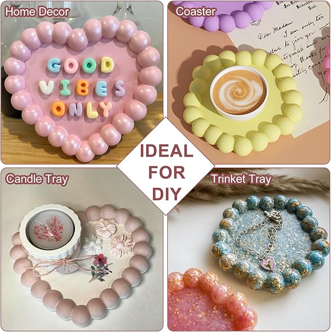Bubble Resin Tray Silicone Mol - огляд і ціна Resin Art Tray