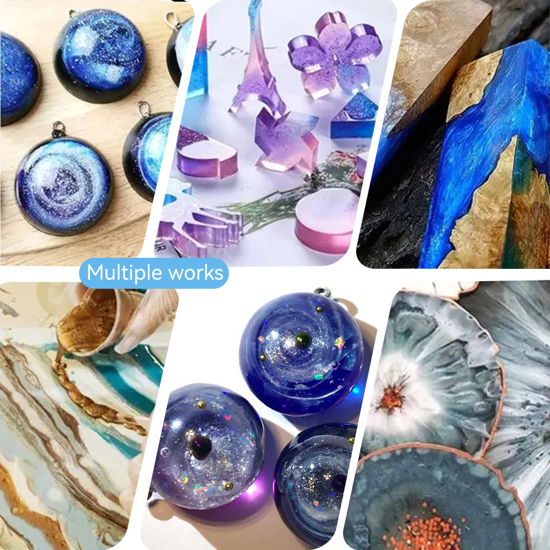 Starry Sky Epoxy Resin Pigment - огляд і ціна Resin Art Glue