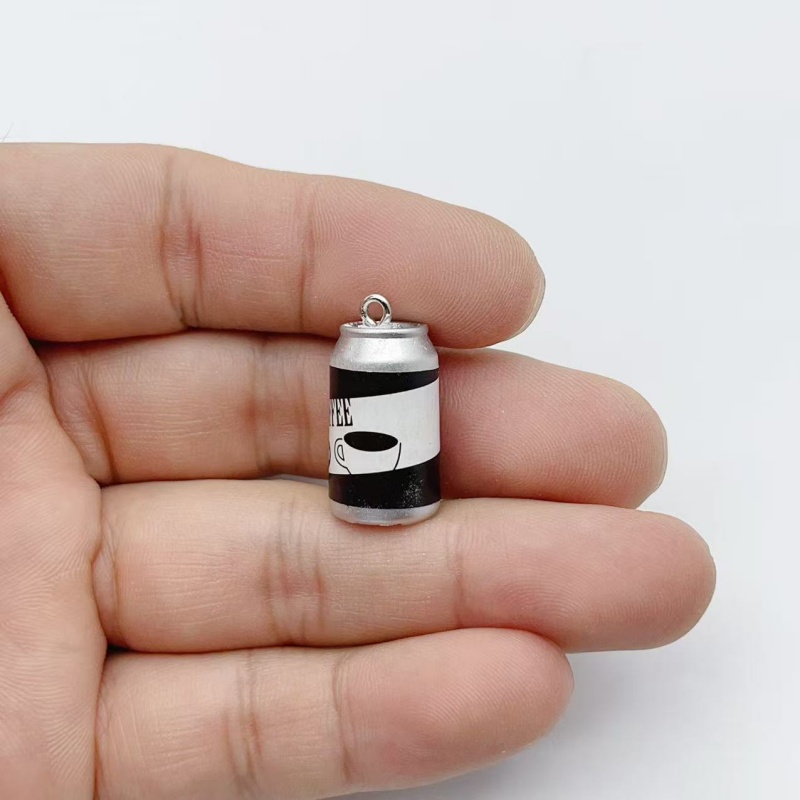 10Pcs Mini Simulation Beverage - огляд і ціна Resin Art Earrings