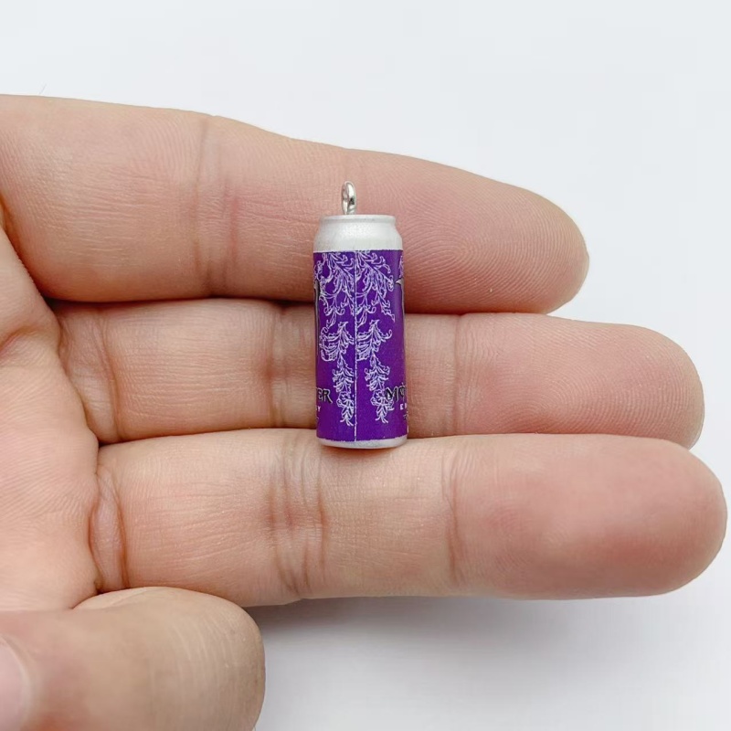 10Pcs Mini Simulation Beverage - огляд і ціна Resin Art Earrings