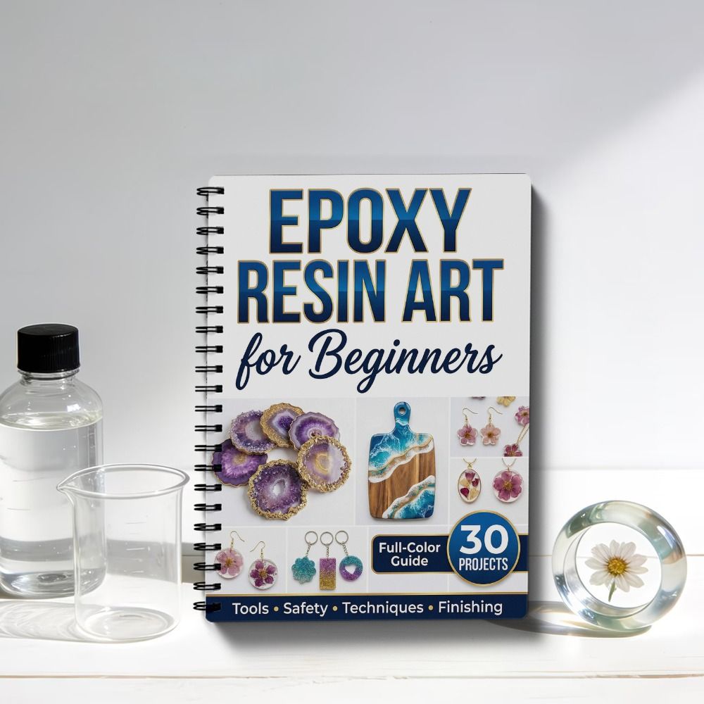 Step-by-Step Epoxy Resin Art H - огляд і ціна Resin Art Tutorial