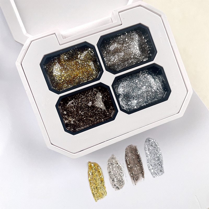 4/6/12 Grids Long Lasting Nude - огляд і ціна Resin Art Glitter