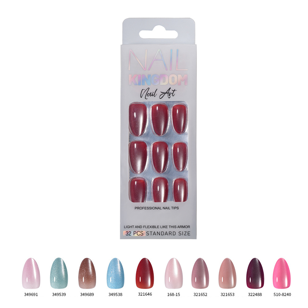 VITAGWX 32pcs Press on Nails A - огляд і ціна Resin Art Glitter