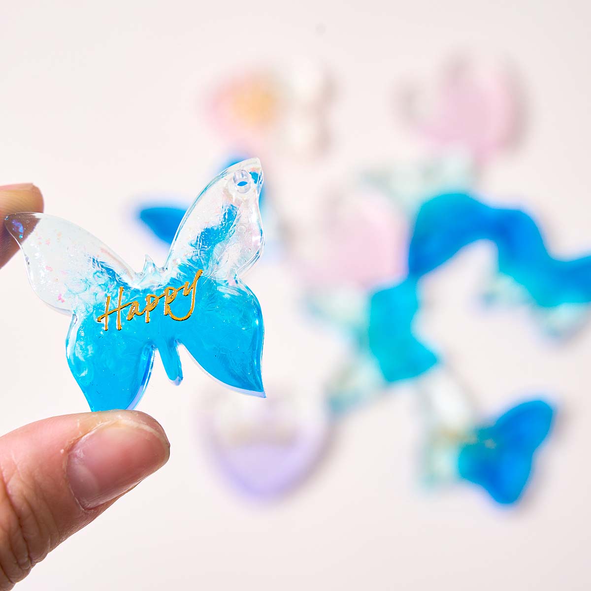 Six-hole with Holes Earring Si - огляд і ціна Resin Art Glue