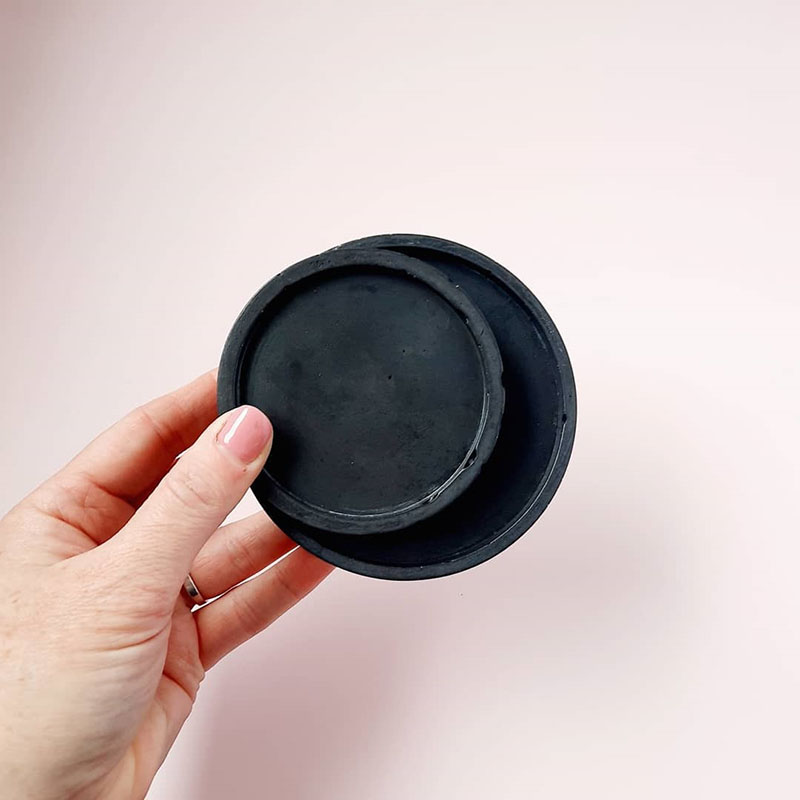 Round Tray Cement Molds Silico - огляд і ціна Resin Art Tray