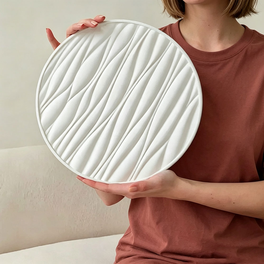 Large Round Tray Silicone Mold - огляд і ціна Resin Art Glue