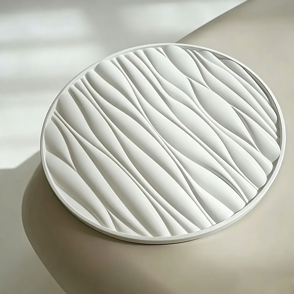 Large Round Tray Silicone Mold - огляд і ціна Resin Art Glue