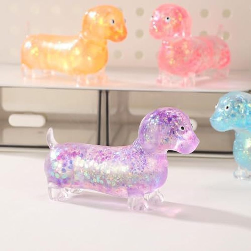 Glitter Dachshund Soft Stretch - огляд і ціна Resin Art Glitter