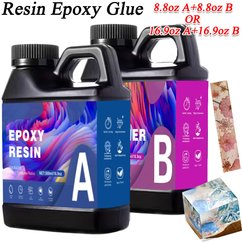 17.6oz/33.8oz AB Resin Epoxy G - огляд і ціна Resin Art Glue