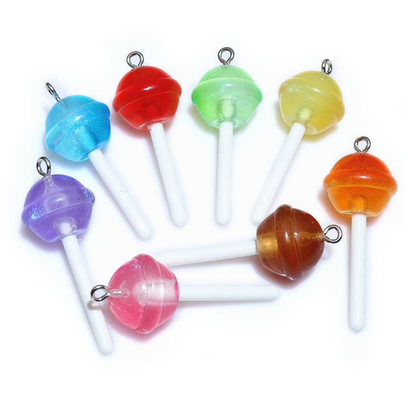 10pcs Resin Pendants Shiny Rou - огляд і ціна Resin Art Glitter