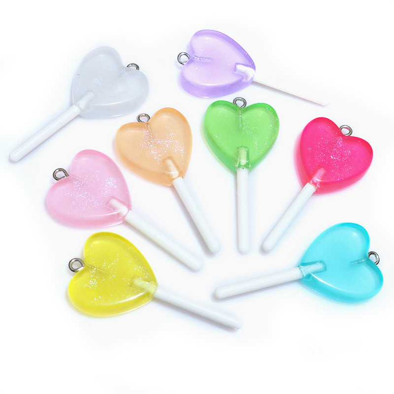 10pcs Resin Pendants Shiny Rou - огляд і ціна Resin Art Glitter