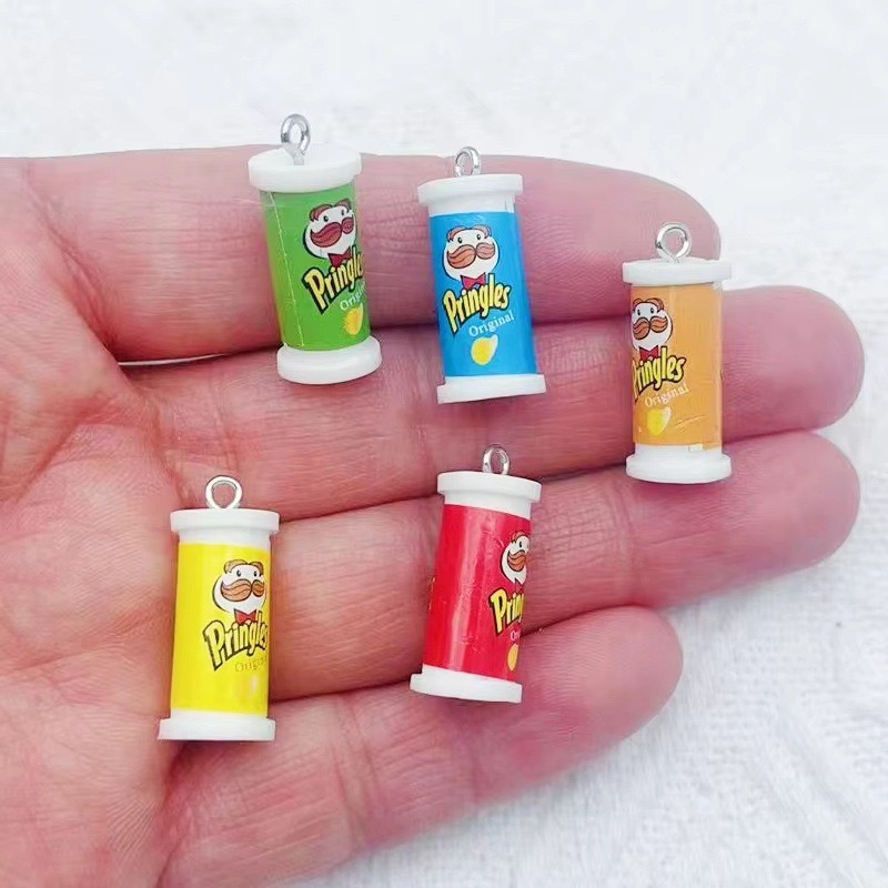 10pcs Simulation 3D Bucket Pot - огляд і ціна Resin Art Earrings
