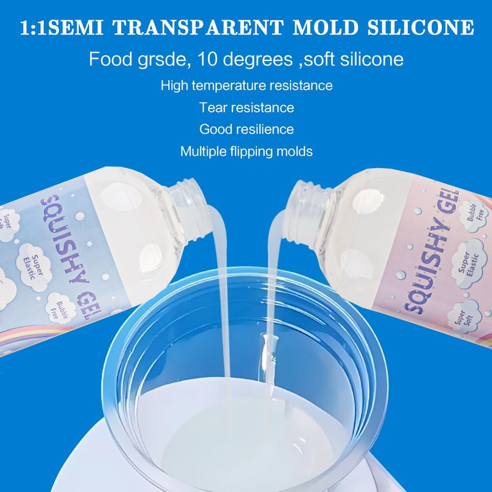 Squishy Gel Soft Liquid Resin  - огляд і ціна Resin Art Glue