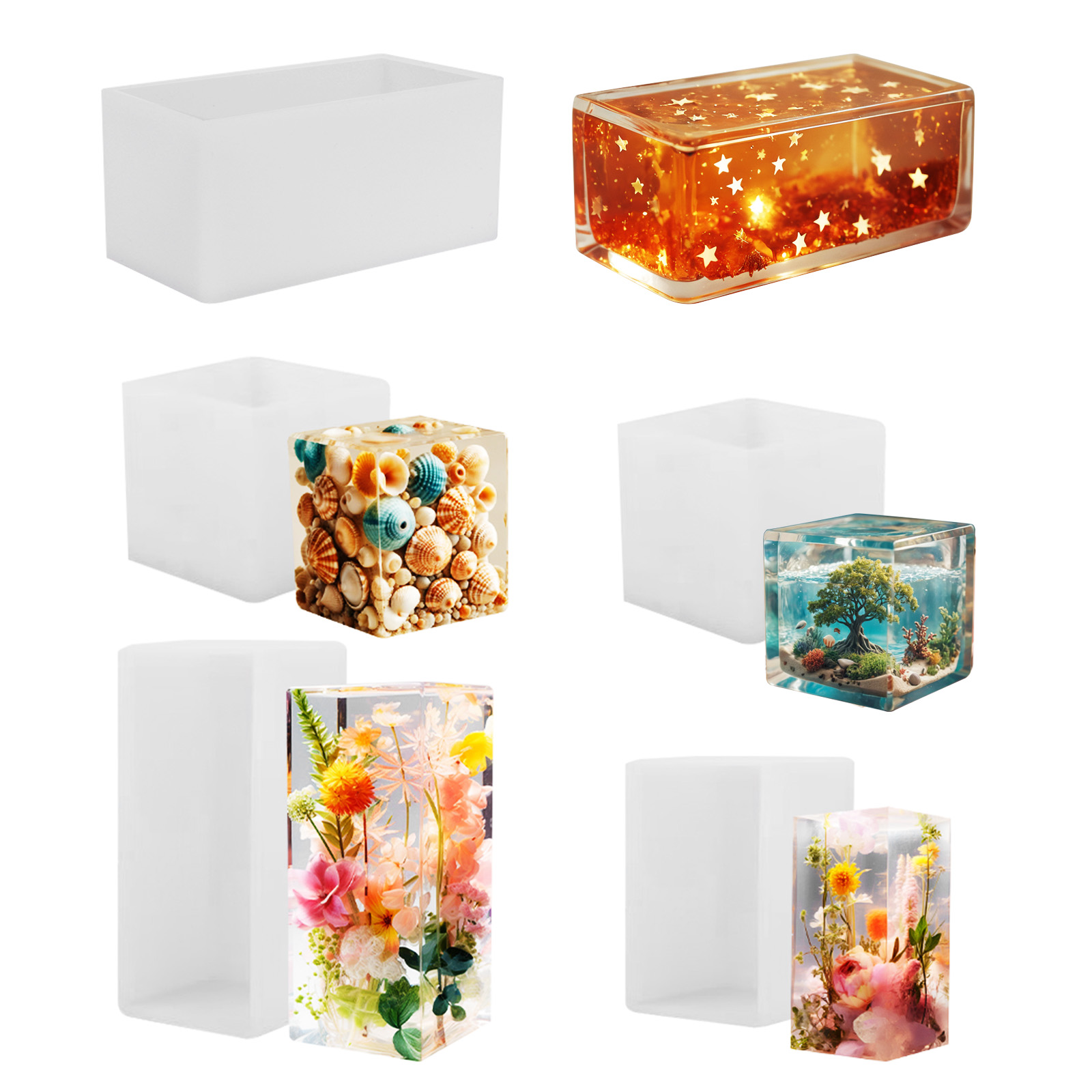Epoxy Casting Mold Silicone Mo - огляд і ціна Resin Art Glue