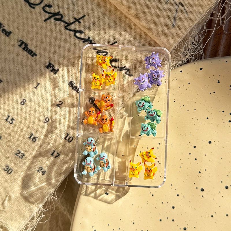 Pokemon nail art accessories,  - огляд і ціна Resin Art Gift