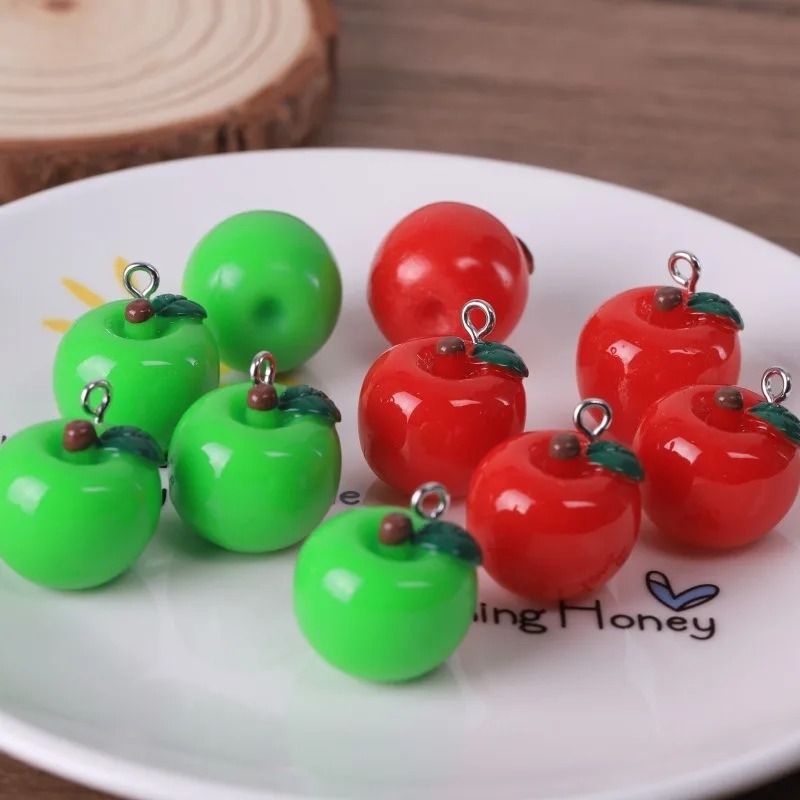 10 Pieces Realistic 3D Strawbe - огляд і ціна Resin Art Earrings