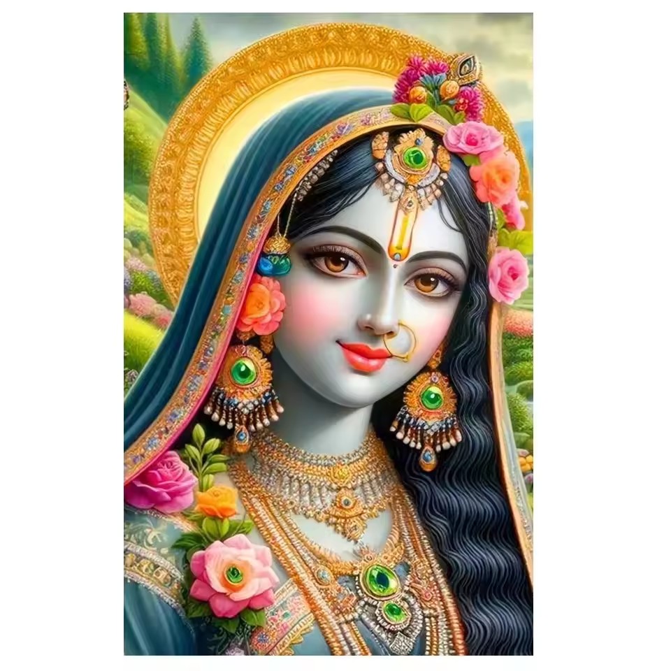 Indian Lord Radha Krishna Coup - огляд і ціна Resin Art Radha Krishna