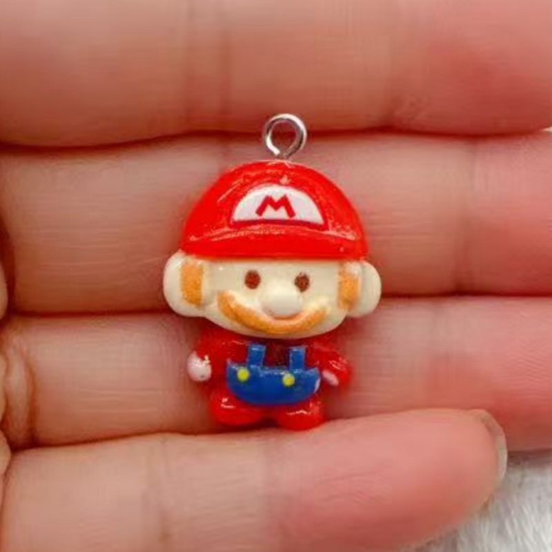 10pcs resin cartoon pendant, D - огляд і ціна Resin Art Earrings