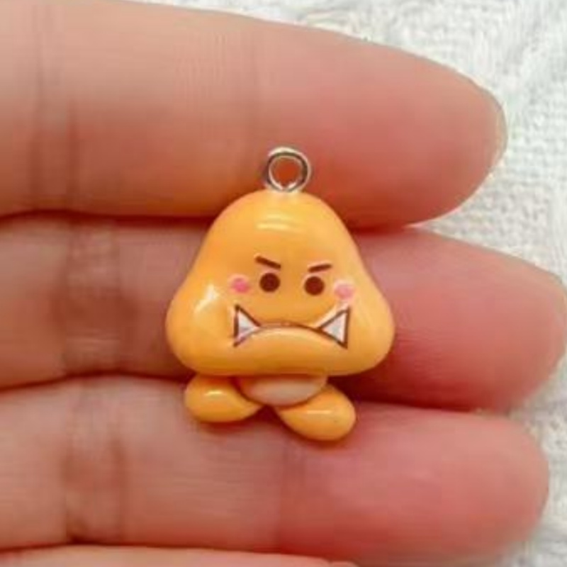10pcs resin cartoon pendant, D - огляд і ціна Resin Art Earrings