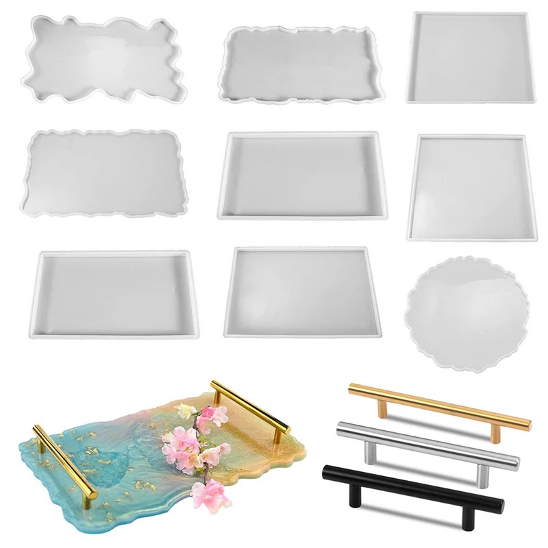 Tray Epoxy Resin Silicone Mold - огляд і ціна Resin Art Tray