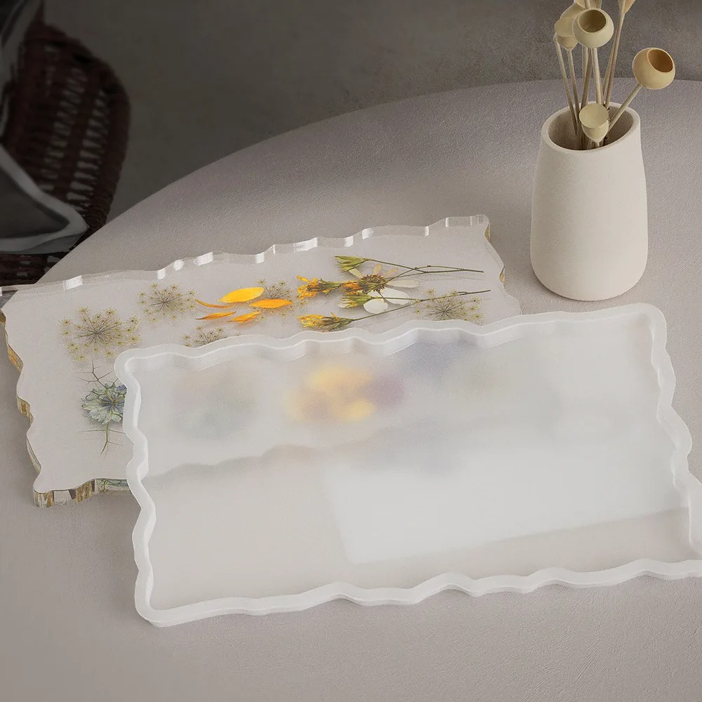 Tray Epoxy Resin Silicone Mold - огляд і ціна Resin Art Tray
