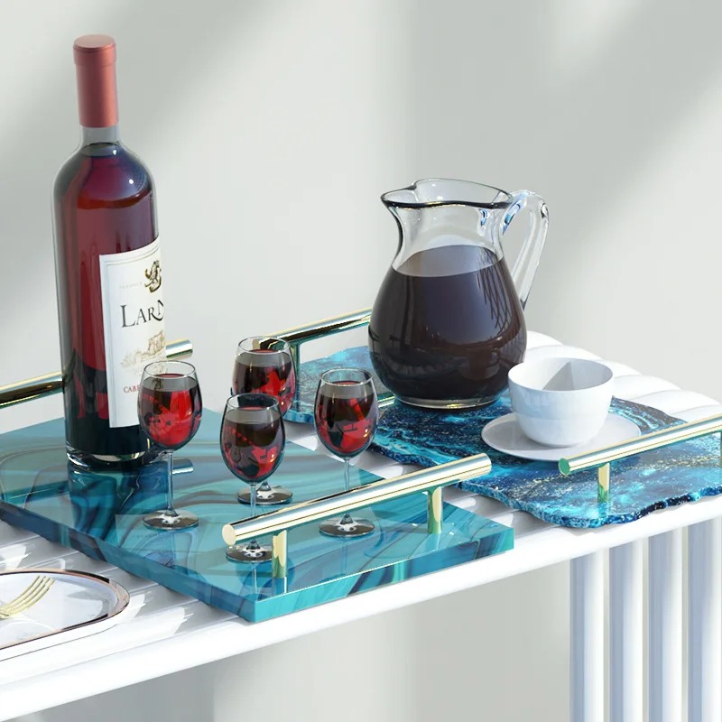 Tray Epoxy Resin Silicone Mold - огляд і ціна Resin Art Tray
