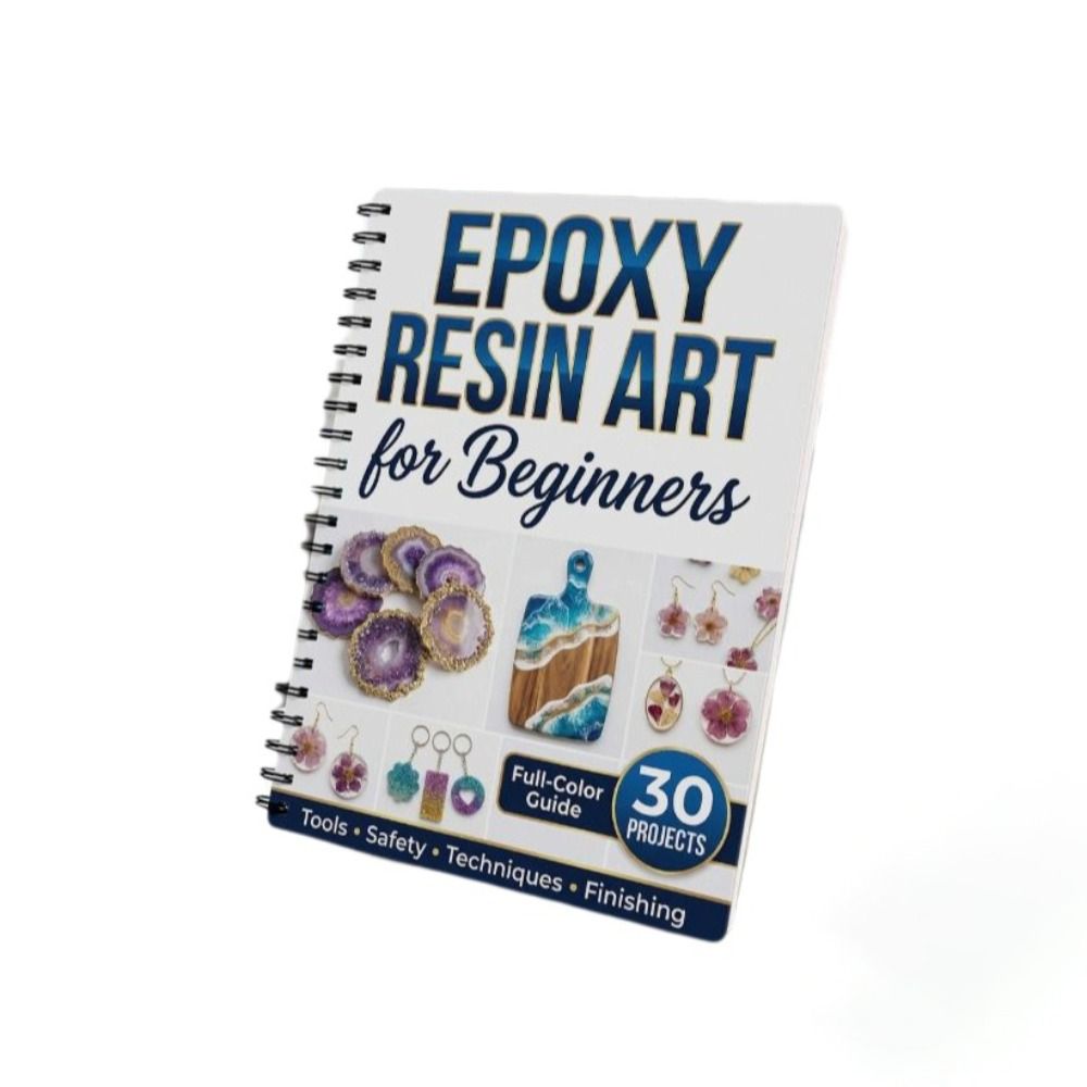 Step-by-Step Epoxy Resin Art H - огляд і ціна Resin Art Tutorial